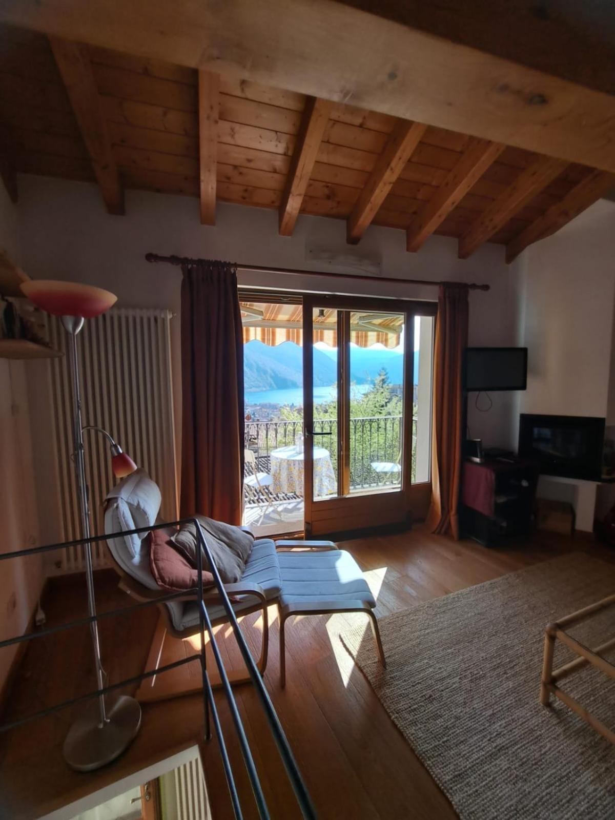 Casa Vista Lago E Giardino Порлецца Екстер'єр фото