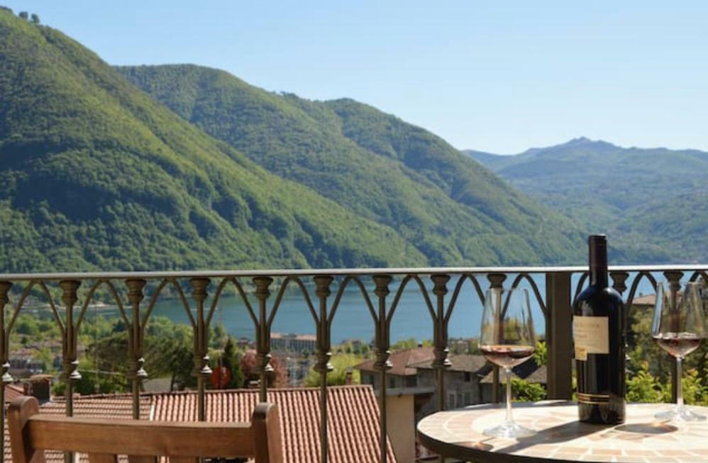 Casa Vista Lago E Giardino Порлецца Екстер'єр фото